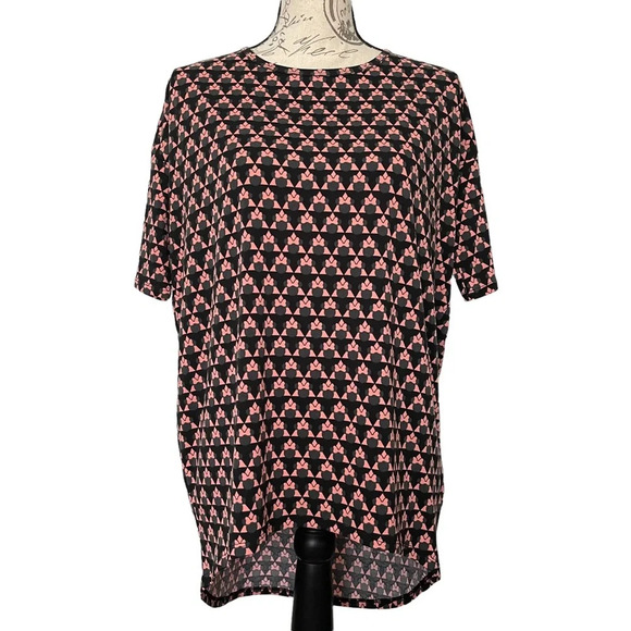 LulaRoe Irma Disney Minnie Mouse Print Oversized Shirt Size XXS NWT - Picture 7 of 7